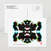 Heb een projectiedag. - Briefkaart (Voorkant / Achterkant)