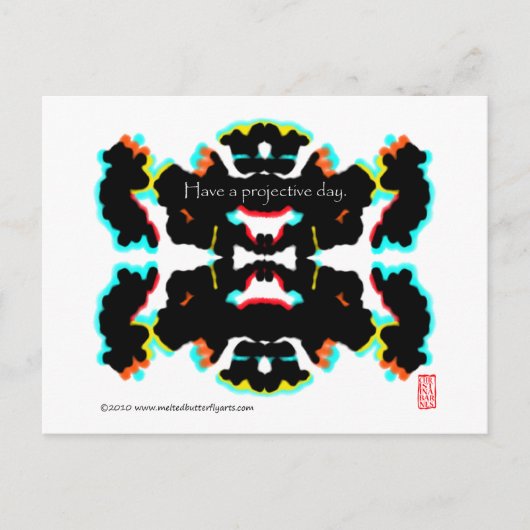 Heb een projectiedag. - Briefkaart (Voorkant)