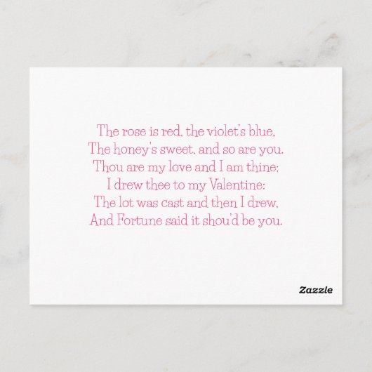 Heb een pugtastische Valentijnsdag | Grappige Scha Briefkaart (Achterkant)