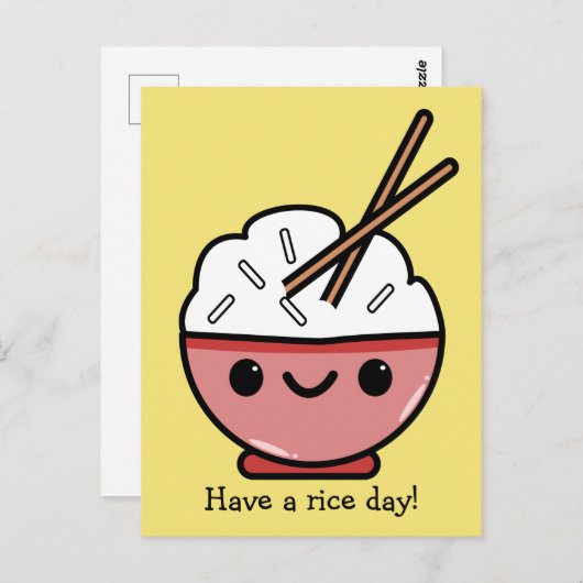 Heb een rijdag briefkaart (Voorkant / Achterkant)