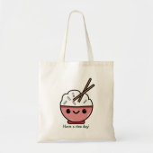 Heb een rijdag tote bag (Voorkant)