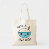 Heb een Rijstdag Tote Bag (Voorkant)