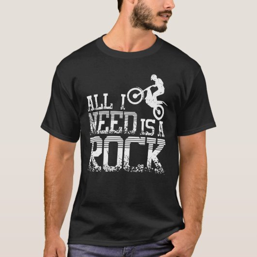 Heb een Rock Moto Trial Bike nodig T-shirt (Voorkant)