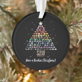 Heb een Rockin Christmas Crystal Gem Tree Rockhoun Ornament