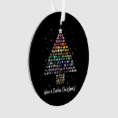 Heb een Rockin Christmas Crystal Gem Tree Rockhoun Ornament (voorkant)