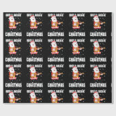 Heb een Rockin-gitarist Guitar Funny Xma Cadeaupapier (Vlak)