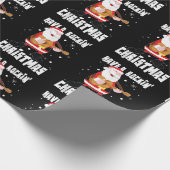 Heb een Rockin-gitarist Guitar Funny Xma Cadeaupapier (Hoek)