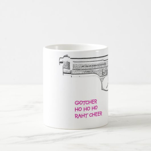 Heb een rode nek kerstmis koffiemok (Center)