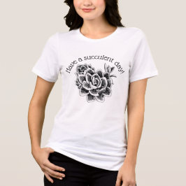 Heb een sappige dag! Tri-Blend shirt