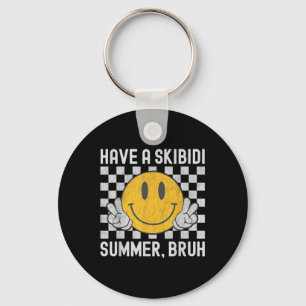 Heb een Skibidi Summer Burh leraar laatste dag van Sleutelhanger
