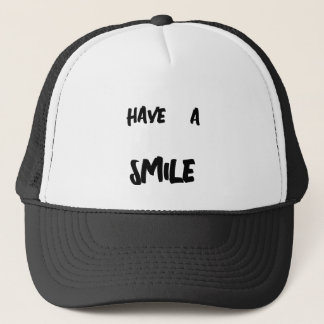 HEB EEN SMILE-trucker PET
