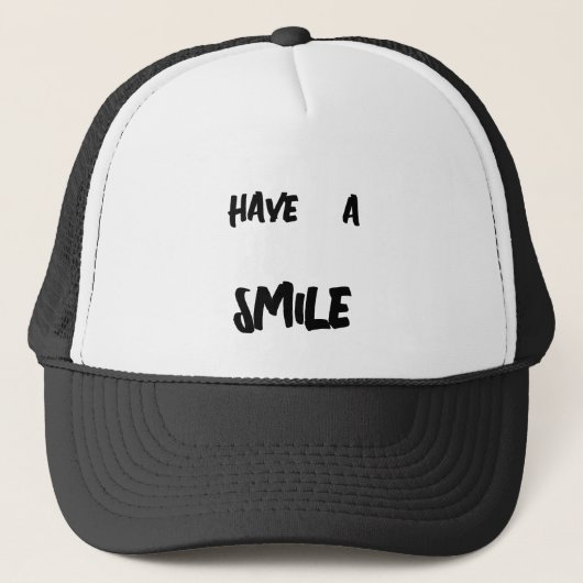 HEB EEN SMILE-trucker PET (Voorkant)