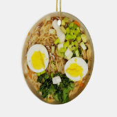 Heb een soep met een soep met een luiper-dupler ke keramisch ornament (Rechts)