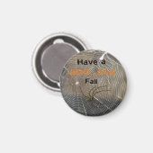 Heb een Spin van de Herfst BOOarmige op een Web Magneet (Voorkant / Achterkant)