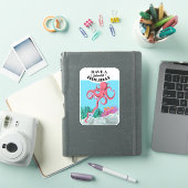 Heb een Splendid Holiday Squid Sticker (iPad Cover)