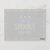 Heb een spoky-halloween briefkaart (Achterkant)