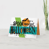 Heb een Spook-tacular Halloween Kaart (Voorkant)