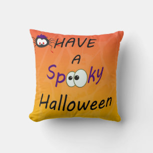 Heb een spookachtig Halloween Sierkussen