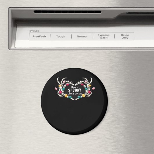 Heb een spookachtige kerstklassieker - Skeleton Ha Magneet (Insitu (Vaatwasser))