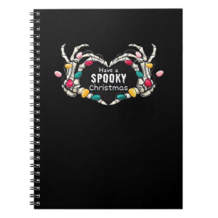 Heb een spookachtige kerstklassieker - Skeleton Ha Notitieboek