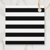 Heb een Spooktaculaire Halloween Black & White Bedankjes Labels (Achterkant)