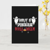 Heb een Spooktaculaire Kaart (Gele Bloem)
