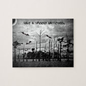 Heb een Spooky Halloween! Legpuzzel (Horizontaal)