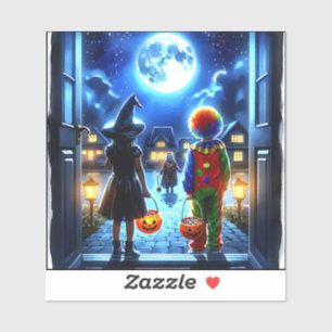 Heb een Spooky Halloween Sticker