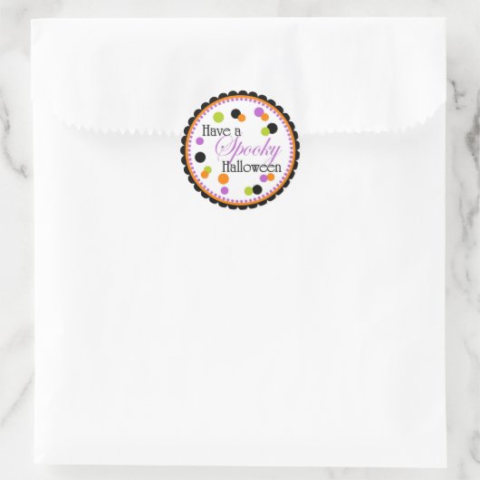 Heb een SPOOKY Halloween Stickers (Tas)