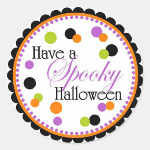 Heb een SPOOKY Halloween Stickers