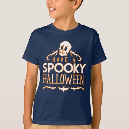 Heb een Spooky Halloween T-shirt (Voorkant)