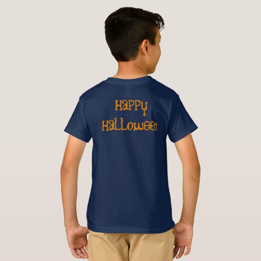 Heb een Spooky Halloween T-shirt (Achterkant volledig)