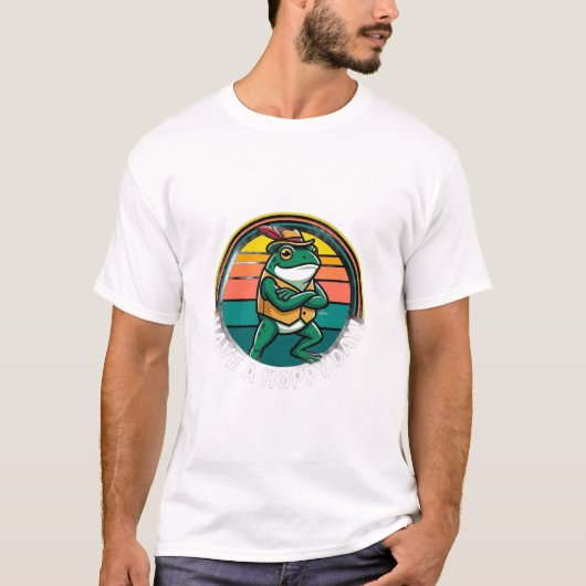 Heb Een Sprongetje Van Een Dag T-shirt (Voorkant)