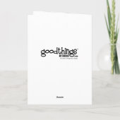 Heb een staartdenderende goede tijd op je verjaard kaart (Achterkant)