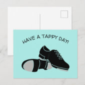 Heb een Tappy Day Tap Dance Schoenen Briefkaart (Voorkant / Achterkant)
