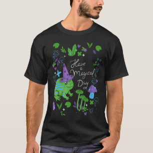 Heb een toverdagse, esoterische kikkerdierkunst t-shirt