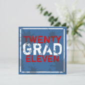 Heb een Uitnodiging van de Partij van de Graduatie (Staand voorkant)