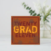 Heb een Uitnodiging van de Partij van de Graduatie (Staand voorkant)