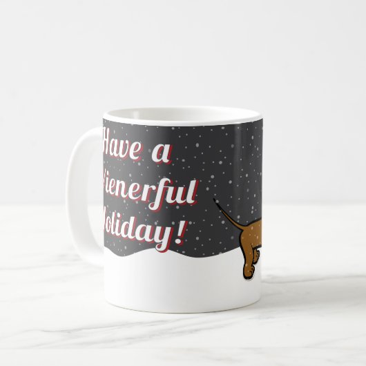 Heb een uitvoerige Mok van de Vakantie (Voorkant links)