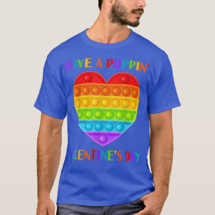 Heb een Valentijnsdag van de oppin die V-day hart  T-shirt
