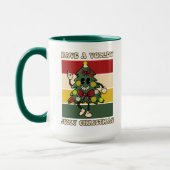 Heb een Volley Jolly Kerstmis. Funny Pickleball Mok (Links)