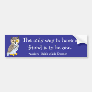 Heb een Vriend Bumpersticker