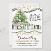 Heb een vrolijk klein kerstfeestje kaart (Voorkant)