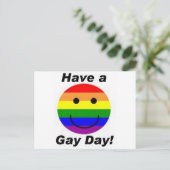 Heb een Vrolijke Dag! Briefkaart (Staand voorkant)