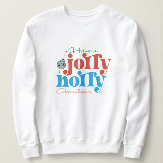 Heb een vrolijke heilige kerst trui (Design voorkant)
