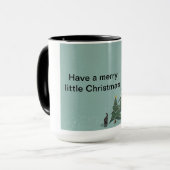 Heb een vrolijke kerst mok (Voorkant links)