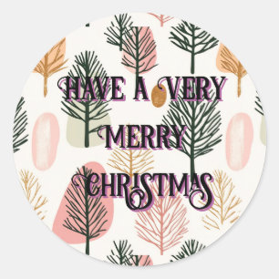 Heb een vrolijke kerst Sticker