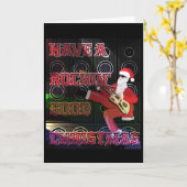 Heb een Wenskaart met kerstcadeautjes achter de ru Kaart (Gele Bloem)