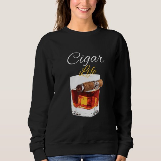 Heb een whisky met die sigaar trui (Voorkant)