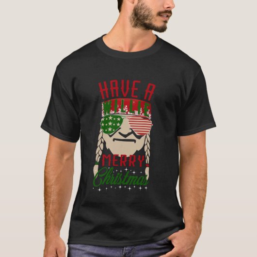 Heb een Willie Merry Kerstmis412 T-shirt (Voorkant)